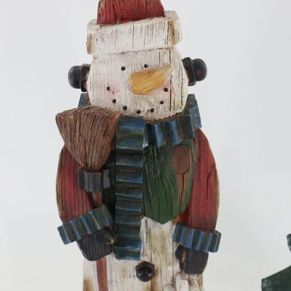 Resin Christmas Decoration Bundle Holiday Festive‎ Collectible Whimsical Winter